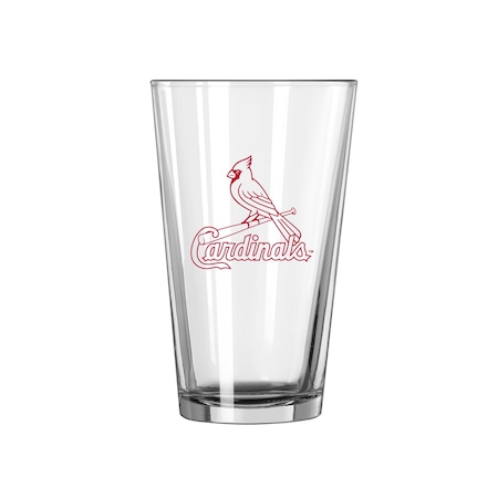 Logo Brands St Louis Cardinals 16oz Gameday Pint Glass 527-G16P-1